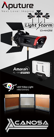 Canosa Aputure LED light Light Storm LS-mini20d