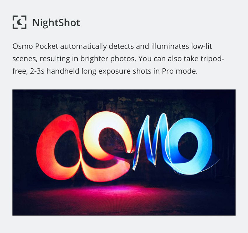 DJI Osmo Pocket 11 nightshot