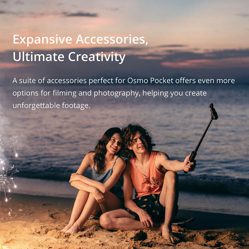 DJI Osmo Pocket 16 expansive accessories ultimate creativity