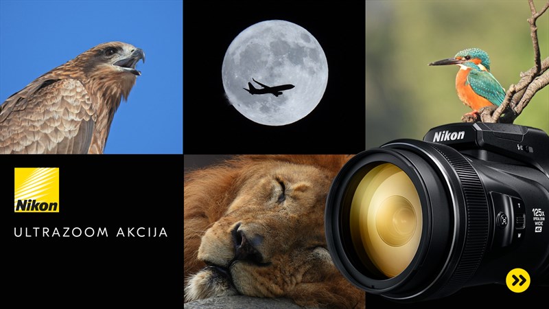 Nikon Ultrazoom akcija - P950/P1000