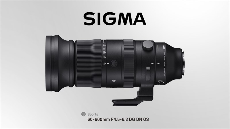 SIGMA 60-600mm f/4.5-6.3 DG DN Sports