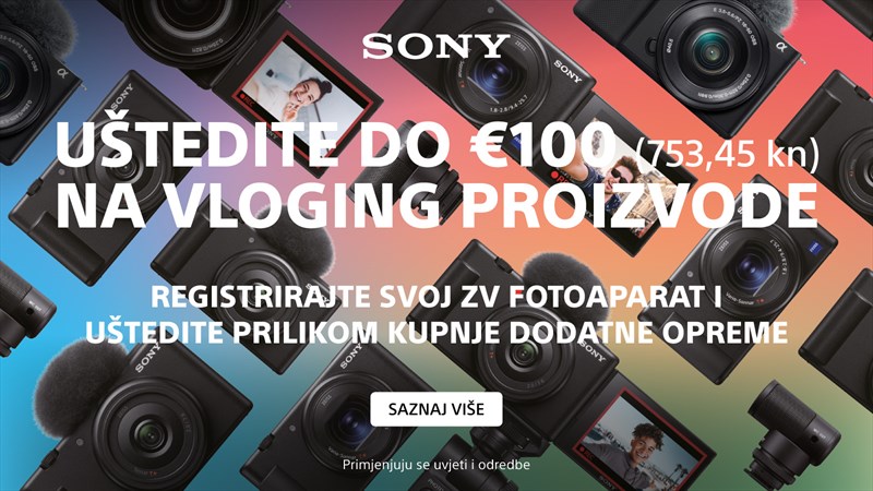 Sony promotivna akcija dobrodošli u svijet vlogova