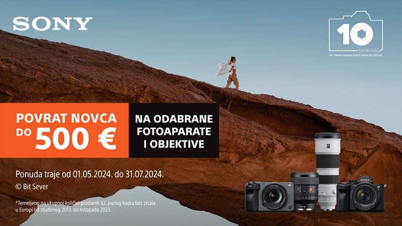 Sony summer cashback promocija