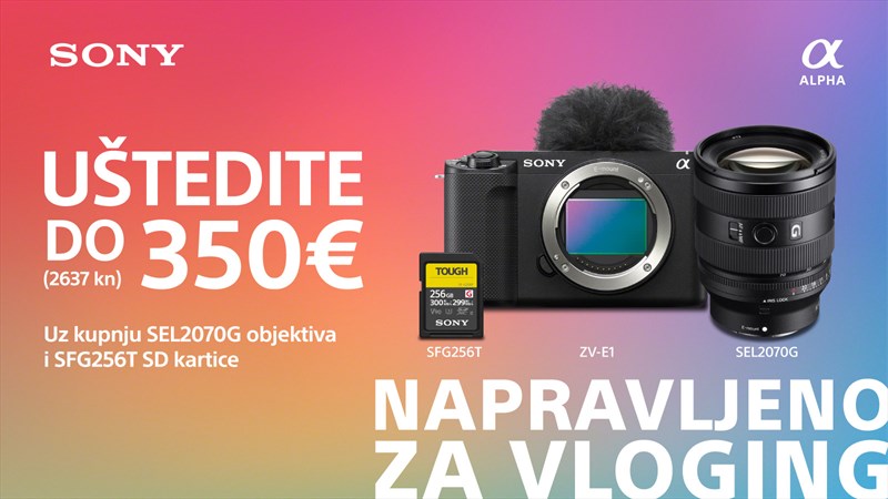 Sony ZV-E1 promocija