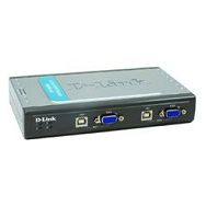 4-Port Video+USB Switch, With 2 KVM cables