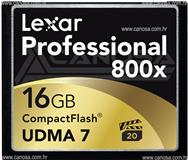 Lexar CF Compact Flash UDMA 7 16GB 800X 120mb/s Professional 629013