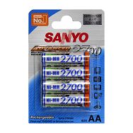 Sanyo NiMH HR-3U-4BP 4xAA 2700 mAh punjive baterije