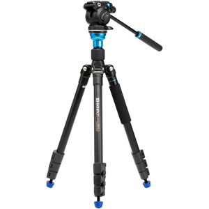 Benro A1883FS2PRO Aero 2 PRO video stativ + S2 PRO fluidna glava 165cm 2.5kg Aluminum Travel Video Tripod kit