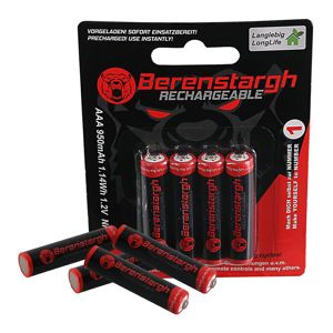 Berenstargh 4xAAA 950mAh 1.14Wh 1.2V Ni-Mh Micro punjive baterije (11906)