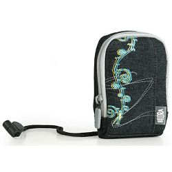 Bilora Jeans II black crna torbica za kompaktne fotoaparate pouch case small bag for compact camera