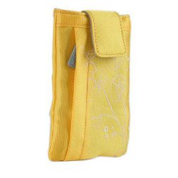 Bilora Poppy yellow žuta torbica za kompaktne fotoaparate pouch case small bag for compact camera