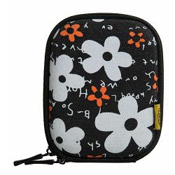 Bilora Shell Bag I flower black (360-40) torbica futrola za kompaktni fotoaparat