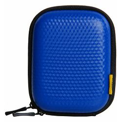 Bilora Shell Bag I structure blue (360-52) torbica futrola za kompaktni fotoaparat