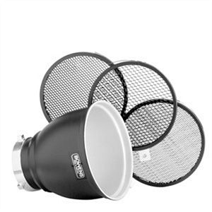 Bowens BW-1865 Grid 60° reflector 18cm with 3 grids Reflectors & Accessories