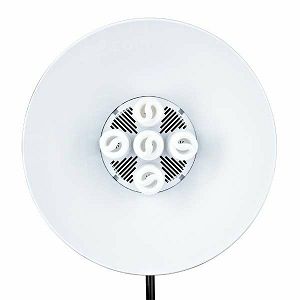 Bowens BW-3460 Streamlite 530 lamp unit 230v inc mains cable Continuous lights Cocoon (70 Medium) with stand, mains cables and 6 lamps