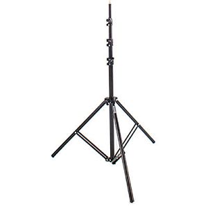 Bowens BW-6610 Black compact stand Max height 303cm Closed 87cm in most kits e.g. BW-4805 Studio Stands