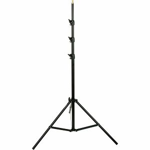 Bowens BW-6615 Black portable stand Max height 355cm Closed 100cm e.g. used in 1000PRO kit Studio Stands