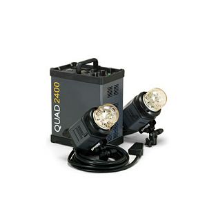 Bowens BW-7720 Quad 2400 Studio Set includes Quad 2400 Generator And Accessories For Creo & Quadx