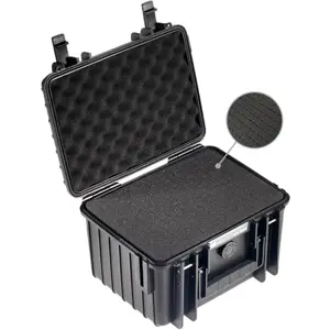 B&W Outdoor Cases Type 2000 Black (pre-cut foam) zaštitni kofer s unaprijed izrezanom pjenom (2000/B/SI)
