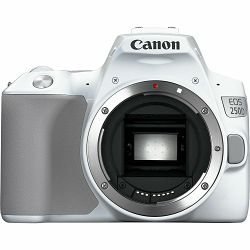 Canon EOS 250D + 18-55 IS STM White DSLR Digitalni fotoaparat s objektivom EF-S 18-55mm f/4-5.6 (3458C003AA)