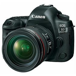 Canon EOS 5D Mark IV + 24-70 f/4 L kit DSLR digitalni fotoaparat i objektiv Camera with 24-70mm F4 f/4L Lens (1483C020AA)