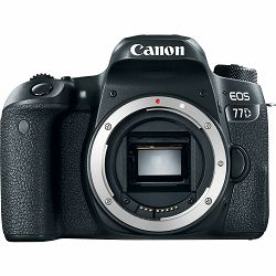 Canon EOS 77D Body 24.2MP FullHD 60fps Dual Pixel CMOS AF WiFi DSLR Camera Digitalni fotoaparat (1892C003AA)