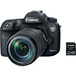 Canon EOS 7D Mark II + 18-135 IS USM NANO + W-E1 WiFi adapter WE1 DSLR digitalni fotoaparat s objektivom EF-S 18-135mm (9128B137AA)