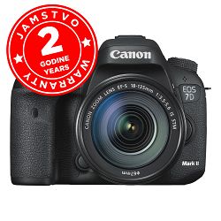 Canon EOS 7D Mark II + 18-135 IS STM DSLR Camera with 18-135mm Lens