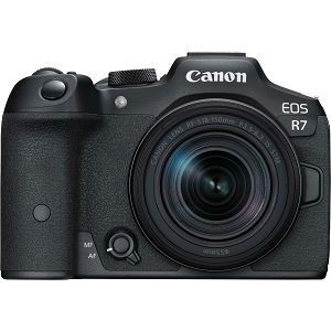Canon EOS R7 Body + RF-S 18-150mm f/3.5-6.3 IS STM + EF-EOS R adapter