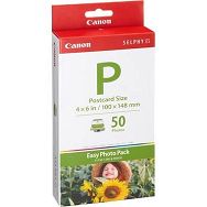 Canon papir EP-50 Easy Photo Pack 1247B001AA E-P50 Postcard Size (4x6") Easy Photo Pack (Paper And Ribbon) for Canon Selphy ES Series Printers