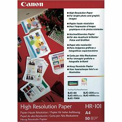Canon Photo Paper High Resolution HR-101 29.7x42cm A3 100 listova foto papir za ispis fotografije Matte 106gsm ISO93 0.122mm 100 sheets HR101A3 (BEF51-2381500)
