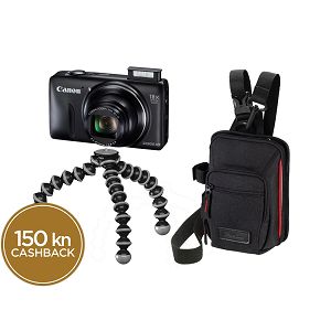 Canon Powershot SX600HS BK black Travel kit