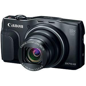 Canon Powershot SX710 HS black crni SX710HS 30x zoom WiFi HD digitalni fotoaparat