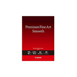 Canon Premium Fine Art Smooth FA-SM1 21x29.7cm A4 25 listova foto papir za ispis fotografije Cotton matte 310gsm ISO85 0.42mm 25 sheets FASM1A4 (BS1711C001AA)