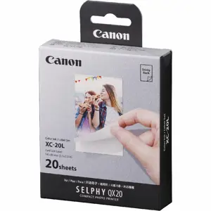 Canon XC-20L Ink-Paper Set 20 kom foto papir za Selphy Square QX20 printer