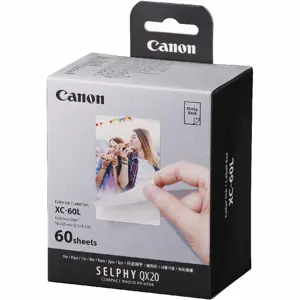 Canon XC-60L Ink-Paper Set 60 kom foto papir za Selphy Square QX20 printer