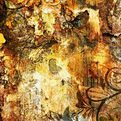Click Props Background Vinyl with Print Rust Pattern 1,52x1,52m studijska foto pozadina s grafikom