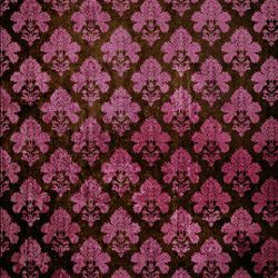 Click Props Background Vinyl with Print Damask Dark Pink 1,52x1,52m studijska foto pozadina s grafikom