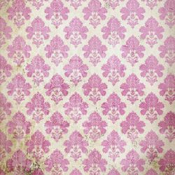 Click Props Background Vinyl with Print Damask Distressed Pink 1,52x1,52m studijska foto pozadina s grafikom