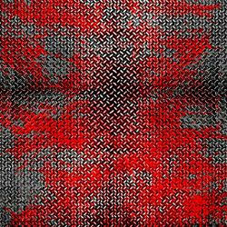 Click Props Background Vinyl with Print Metal Red 1,52x1,52m studijska foto pozadina s grafikom