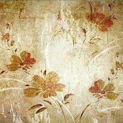Click Props Background Vinyl with Print Oriental Floral Wallpaper 1,52x1,52m studijska foto pozadina s grafikom