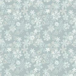 Click Props Background Vinyl with Print Snowflake Grey 1,52x1,52m studijska foto pozadina s grafikom
