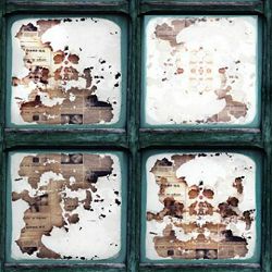Click Props Background Vinyl with Print Grungy Window 1,52x1,52m studijska foto pozadina s grafikom