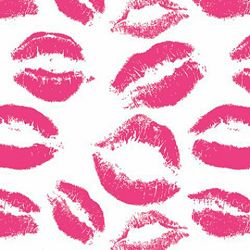Click Props Background Vinyl with Print Kiss 1,52x1,52m studijska foto pozadina s grafikom