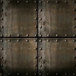 Click Props Background Vinyl with Print Rusty Steel Cubes 1,52x1,52m studijska foto pozadina s grafikom