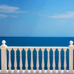 Click Props Background Vinyl with Print Sea Vieuw 1,52x1,52m studijska foto pozadina s grafikom