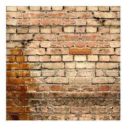 Click Props Background Vinyl with Print Old Rural Brick Wall 1.52x2.44m studijska foto pozadina s grafikom