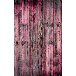 Click Props Background Vinyl with Print Wood Verticle Pink 1.52x2.44m studijska foto pozadina s grafikom