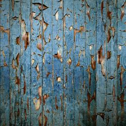 Click Props Background Vinyl with Print Peeling Paint Blue 1.52x2.44m studijska foto pozadina s grafikom