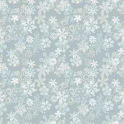 Click Props Background Vinyl with Print Snowflake Grey 1.52x2.44m studijska foto pozadina s grafikom